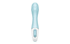 Satisfyer Air Pump Vibrator 5+ App Controlled G Spot Vibrator Blue Satisfyer