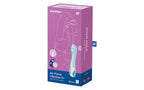 Satisfyer Air Pump Vibrator 5+ App Controlled G Spot Vibrator Blue Satisfyer