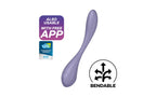 Satisfyer Flex 5+ Multi Function App Contolled G Spot Vibrator Lilac Satisfyer