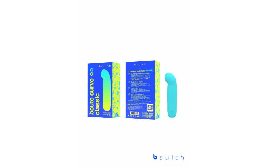 B Swish Bcute Curve Infinite Classic USB Rechargeable G Spot Vibrator B Swish