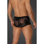 Noir Handmade Mens Flock Embroidery Short-Shorts Noir Handmade