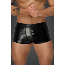 Noir Handmade Snake Wetlook Mens Fetish Wear Short Shorts Noir Handmade Main image