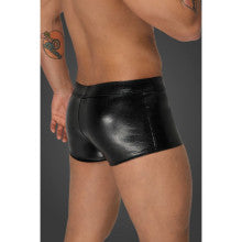 Noir Handmade Snake Wetlook Mens Fetish Wear Short Shorts Noir Handmade