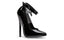 Ellie Shoes 6 Inch Fetish Pump With Lock and Key Black Ellie Shoes