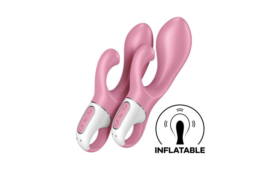 Satisfyer Air Pump Bunny 2 G Spot Rabbit Vibrator Pink Satisfyer