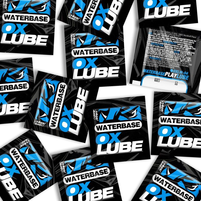 OxBalls LIQUISLIK Waterbased OXLube 50 Pk Sachets OxBalls Main image
