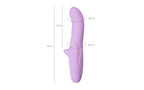 JOS Merry Gor Rotating Shaft G Spot Vibrator Violet JOS