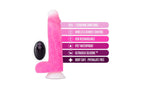Blush Novelties Neo Elite Roxy Gyrating Dildo 8 Inch Pink Blush Novelties