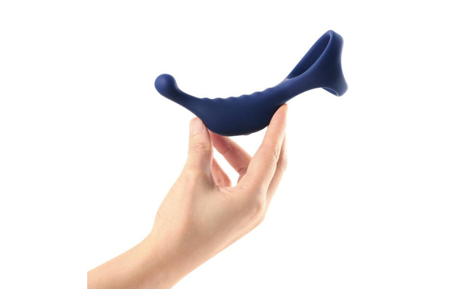 Arosum Underquaker Vibrating Anal Plug With Cock Ring & Remote Arosum