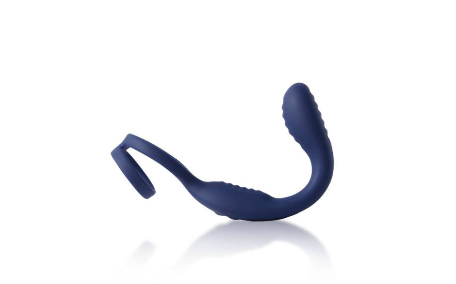 Arosum VibraDuo Vibrating Anal Probe & Perineum Stimulator With Cock Ring Arosum Main image