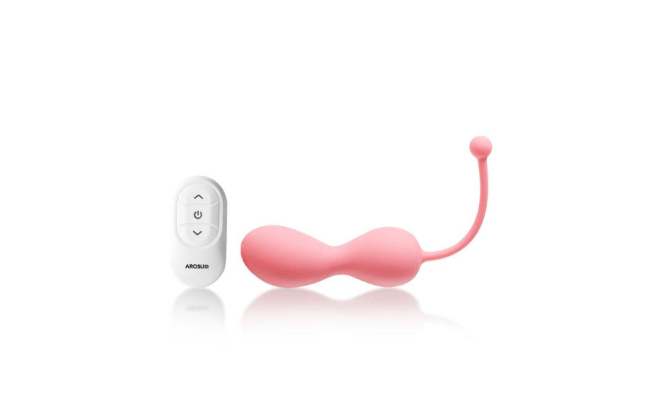Arosum Come Hither Kegelator Duo Vaginal Balls Stimulator With Remote Control Arosum