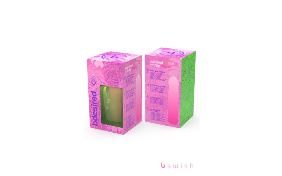 B Swish Bdesired Infinite Deluxe G Spot Vibrator Pink B Swish