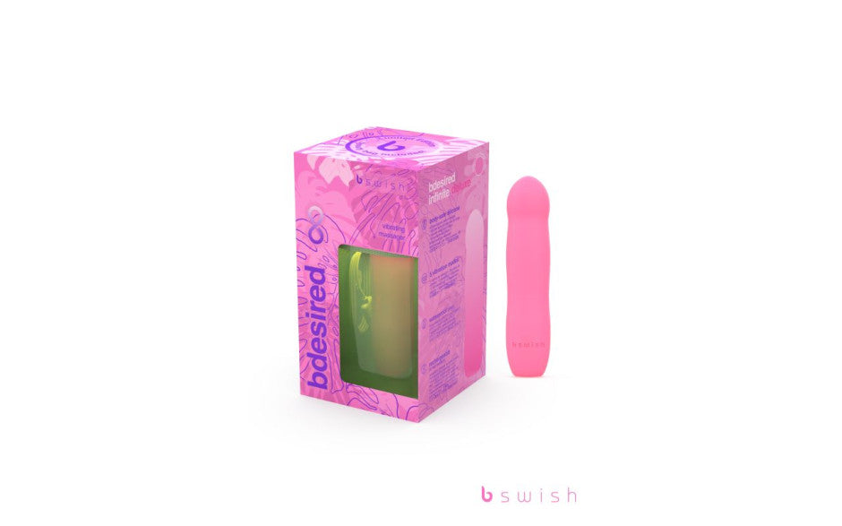 B Swish Bdesired Infinite Deluxe G Spot Vibrator Pink B Swish