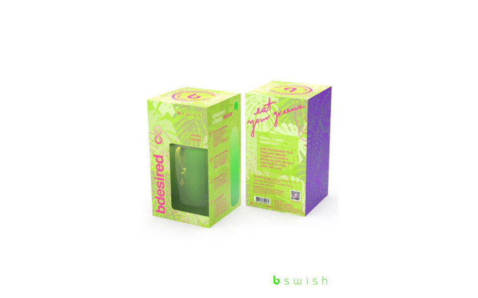 B Swish Bdesired Infinite Deluxe G Spot Vibrator Green B Swish
