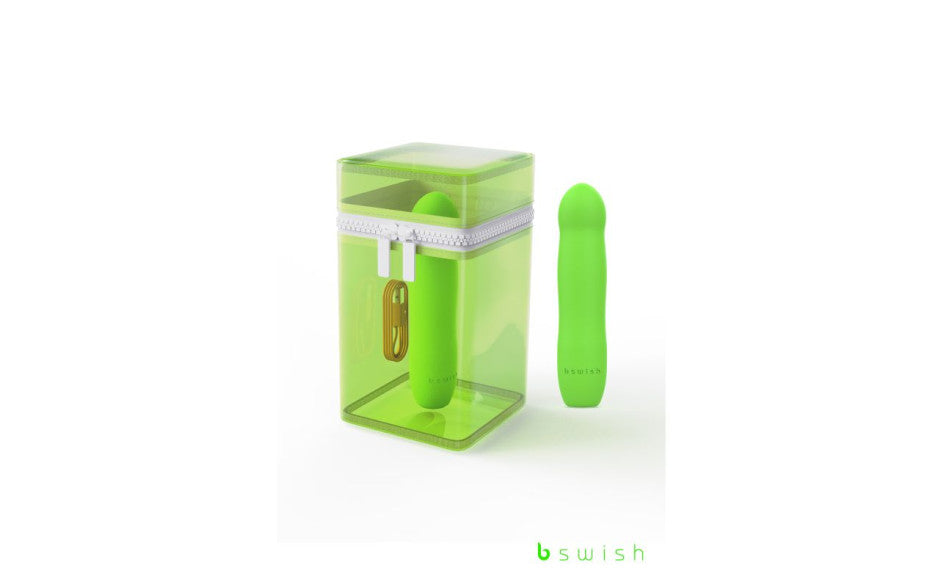 B Swish Bdesired Infinite Deluxe G Spot Vibrator Green B Swish