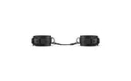 Bedroom Fantasies Faux Leather Handcuffs Black Bedroom Fantasies