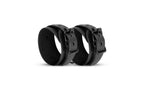 Bedroom Fantasies Faux Leather Handcuffs Black Bedroom Fantasies