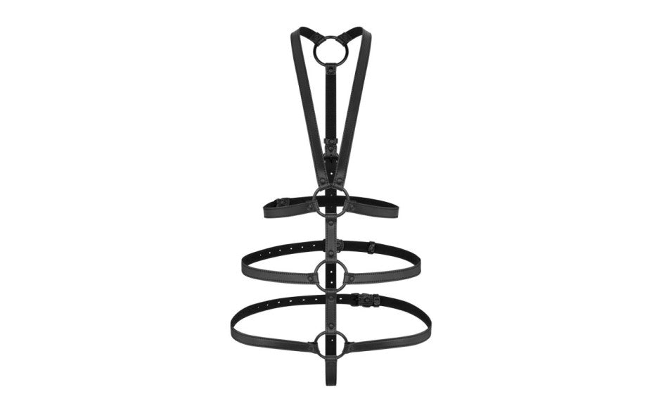 Bedroom Fantasies Vera Bondage Play Harness Black Bedroom Fantasies