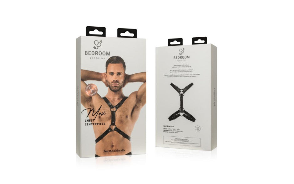 Bedroom Fantasies Max Bondage Harness Black Bedroom Fantasies Main image