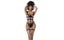 Mapale Sexy Womens Strappy Bodysuit Black L / XL Mapale