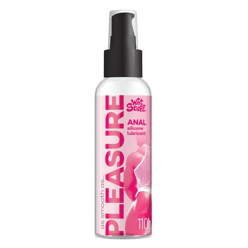 Wet Stuff Pleasure Anal Silicone Lubricant Pump Top 110g Wet Stuff