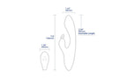 Arosum G Rabbit Rotating G Spot & Clitoral Vibrator Arosum