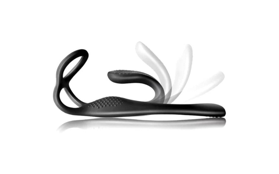 Rocks Off The Vibe Dual Stimulation Pleasure Set Cock Balls & Anal Stimulator Secondary image