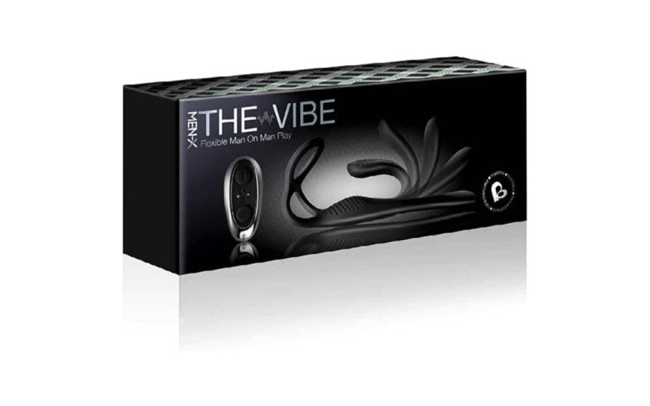 Rocks Off The Vibe Dual Stimulation Pleasure Set Cock Balls & Anal Stimulator Rocks Off