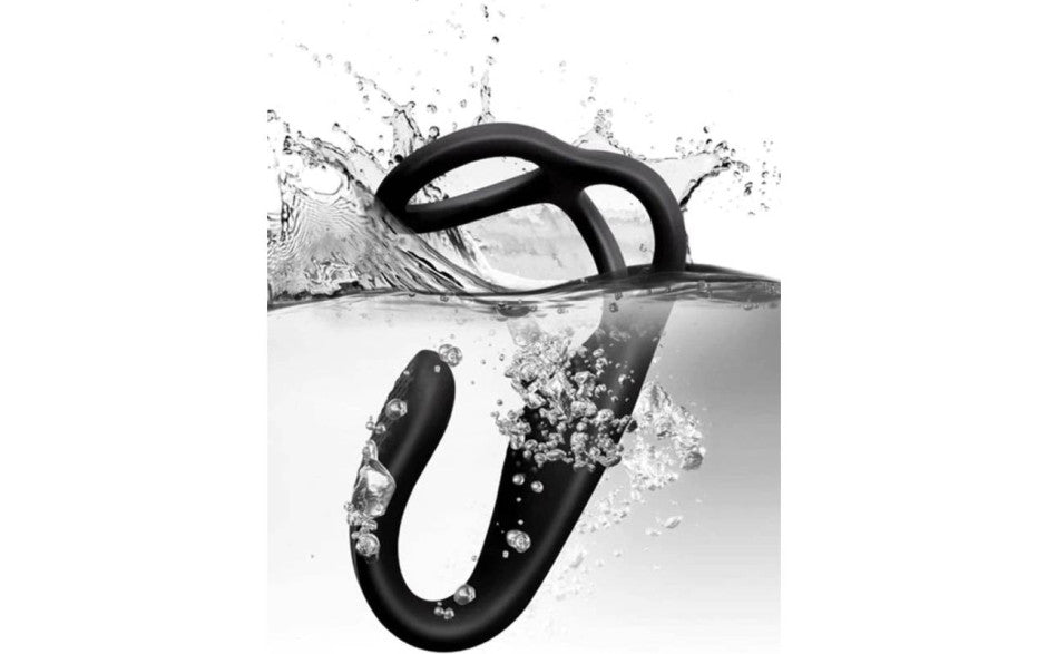 Rocks Off The Vibe Dual Stimulation Pleasure Set Cock Balls & Anal Stimulator Rocks Off