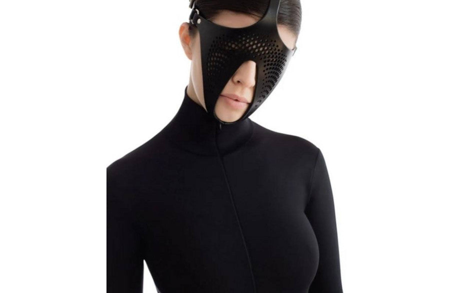 Daytona Ex Machina Genuine BDSM Play Leather Mask Secondary image