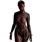Daytona Ex Machina Genuine Leather Mask Red Daytona