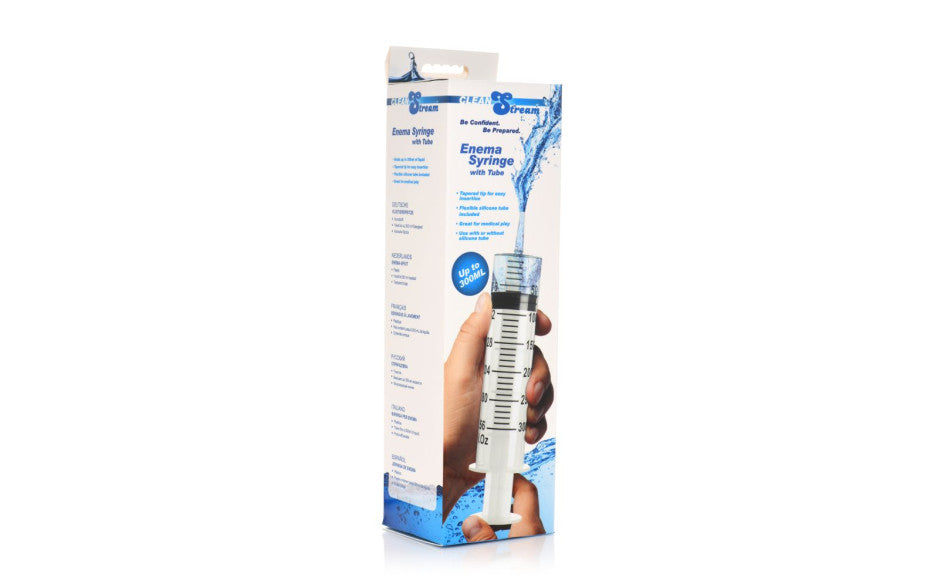 XR Brands CleanStream Enema Large Syringe 300ml Secondary image