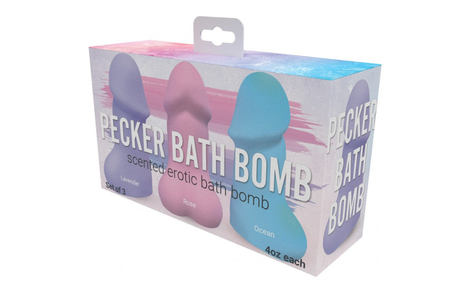 Hott Products Erotic Scented Pecker Bath Bombs Hott Products