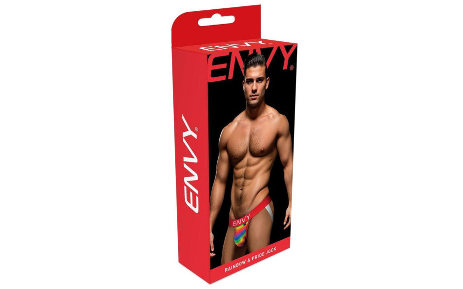 Envy Rainbow Pride Sexy Mens Jock Red Envy Menswear Main image