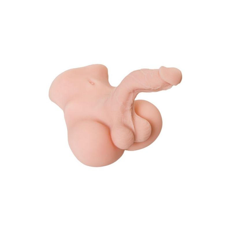 Juicy Long Schlong Manuel Penis Anal & Balls Torso Masturbator Juicy