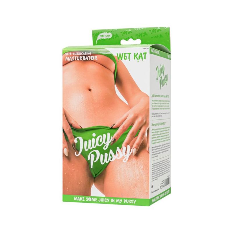 Juicy Wet Kat Self Lubricating Masturbator Juicy