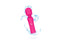 Viben Mighty Muse Vibrating Body Wand Massager Hot Pink Viben