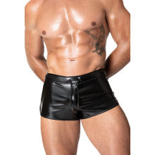 Noir Handmade Frenzy Sexy Tight Fitting Mens Shorts Main image