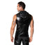 Noir Frenzy Sleeveless Hoodie Noir