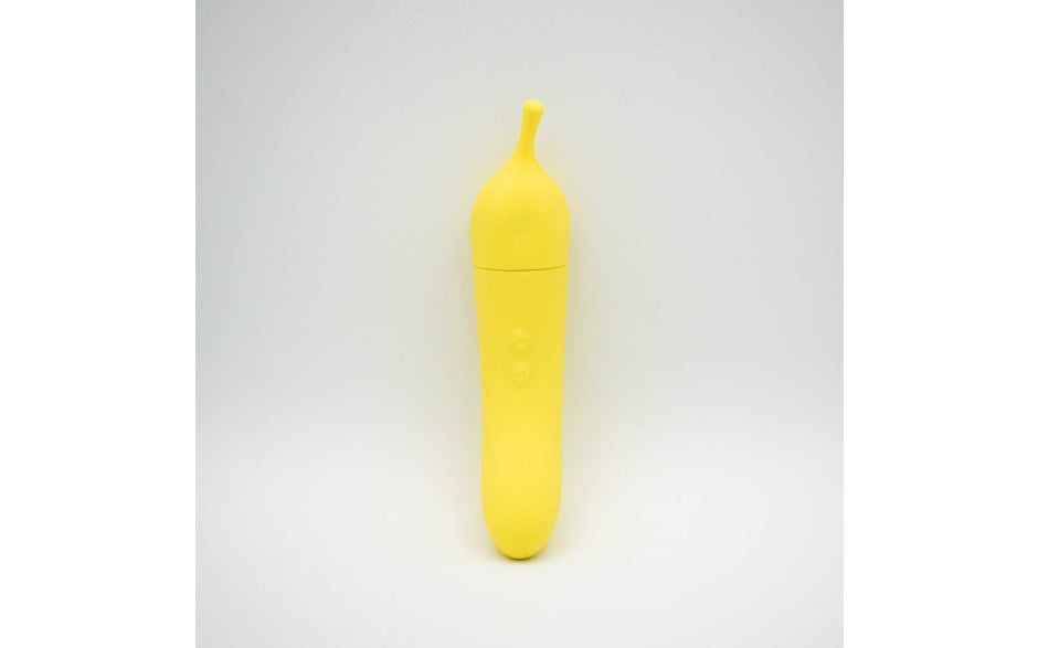 Natalies Toy Box Banana Cream Air Pulse G Spot Vibrator Secondary image