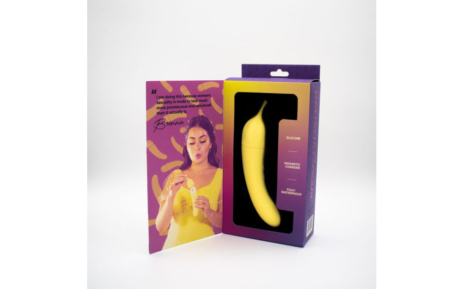 Natalies Toy Box Banana Cream Air Pulse G Spot Vibrator Natalies Toy Box