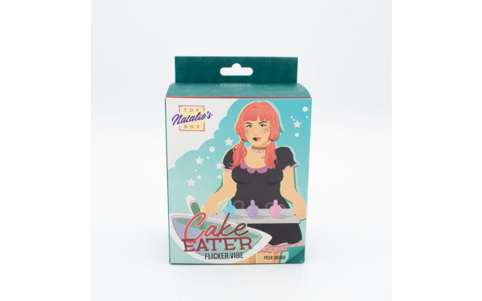 Natalies Toy Box Cake Eater 10 Function Clit Flicker Stimulator Natalies Toy Box