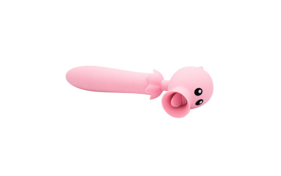Natalies Toy Box Lick N' Stick Clit Flicker G Spot Vibrator Natalies Toy Box