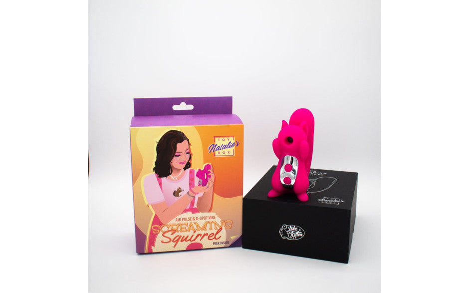 Natalies Toy Box Screaming Squirrel Air Pulse & G Spot Vibrator Natalies Toy Box