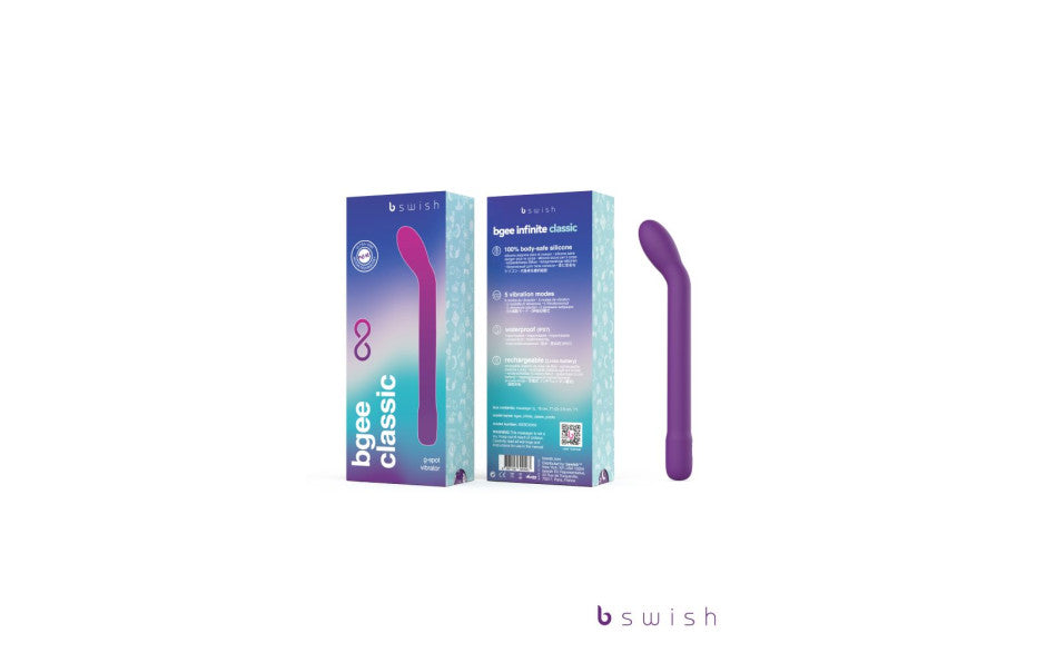 B Swish Bgee Infinite Classic Rechargeable G Spot Vibrator B Swish