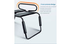 Daytona Sex Chair Adjustable Height With Arch Bridge Black Daytona