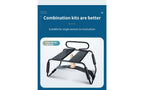Daytona Sex Chair Adjustable Height With Arch Bridge Black Daytona