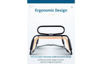 Daytona Sex Chair Adjustable Height With Arch Bridge Black Daytona