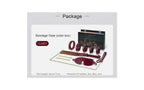 Daytona Deluxe Bondage Play Kit Burgundy Gold 8 Piece Daytona