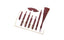 Daytona Deluxe Bondage Play Kit Burgundy Gold 8 Piece Daytona